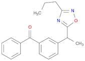 Methanone, phenyl[3-[1-(3-propyl-1,2,4-oxadiazol-5-yl)ethyl]phenyl]-