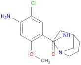 Benzamide, 4-amino-N-1-azabicyclo[3.2.1]oct-6-yl-5-chloro-2-methoxy-
