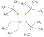 Triphosphagermetane, 1,2,3-tris(1,1-dimethylethyl)-4,4-diethyl-