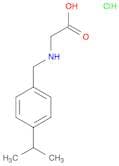 Glycine, N-[[4-(1-methylethyl)phenyl]methyl]-, hydrochloride