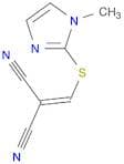 Propanedinitrile, [[(1-methyl-1H-imidazol-2-yl)thio]methylene]-