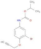 Carbamic acid, [3-bromo-4-(2-propynyloxy)phenyl]-, 1-methylethyl ester