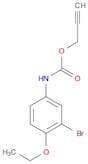 Carbamic acid, (3-bromo-4-ethoxyphenyl)-, 2-propynyl ester