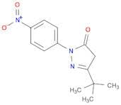 3-tert-butyl-1-(4-nitrophenyl)-4,5-dihydro-1H-pyrazol-5-one