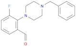 2-(4-Benzylpiperazin-1-yl)-3-fluorobenzaldehyde