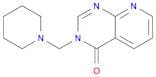Pyrido[2,3-d]pyrimidin-4(3H)-one, 3-(1-piperidinylmethyl)-