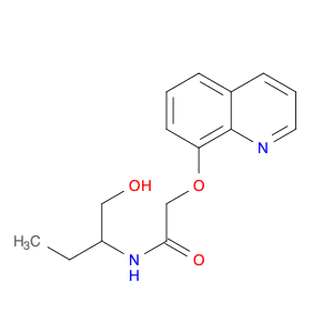 Acetamide, N-[1-(hydroxymethyl)propyl]-2-(8-quinolinyloxy)-