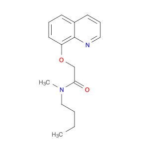 Acetamide, N-butyl-N-methyl-2-(8-quinolinyloxy)-