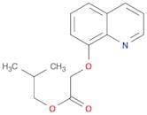 Acetic acid, (8-quinolinyloxy)-, 2-methylpropyl ester