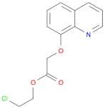 Acetic acid, (8-quinolinyloxy)-, 2-chloroethyl ester