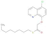 Ethanethioic acid, [(5-chloro-8-quinolinyl)oxy]-, S-octyl ester
