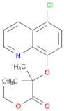 Propanoic acid, 2-[(5-chloro-8-quinolinyl)oxy]-2-methyl-, ethyl ester