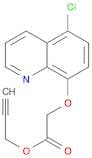Acetic acid, [(5-chloro-8-quinolinyl)oxy]-, 2-propynyl ester
