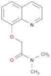 Acetamide, N,N-dimethyl-2-(8-quinolinyloxy)-