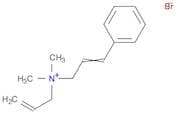 2-Propen-1-aminium, N,N-dimethyl-3-phenyl-N-2-propenyl-, bromide