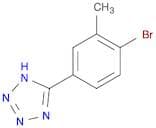 5-(4-Bromo-3-methylphenyl)-2H-tetrazole