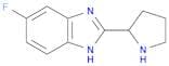 5-Fluoro-2-pyrrolidin-2-yl-1H-benzimidazole