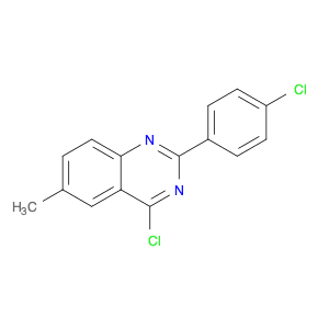 4-Chloro-2-(4-chlorophenyl)-6-methylquinazoline
