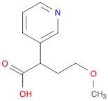 4-methoxy-2-(pyridin-3-yl)butanoic acid