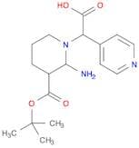4-Pyridineacetic acid, a-[3-[[(1,1-dimethylethoxy)carbonyl]amino]-1-piperidinyl]-