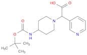 3-Pyridineacetic acid, a-[4-[[(1,1-dimethylethoxy)carbonyl]amino]-1-piperidinyl]-