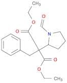 Propanedioic acid, (1-formyl-2-pyrrolidinyl)(phenylmethyl)-, diethyl ester