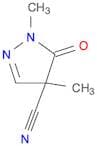 1H-Pyrazole-4-carbonitrile, 4,5-dihydro-1,4-dimethyl-5-oxo-