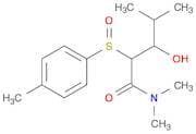Pentanamide, 3-hydroxy-N,N,4-trimethyl-2-[(4-methylphenyl)sulfinyl]-