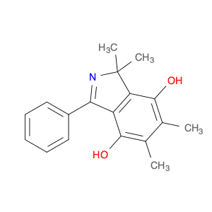 1H-Isoindole-4,7-diol, 1,1,5,6-tetramethyl-3-phenyl-