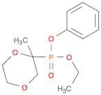 Phosphonic acid, (2-methyl-1,4-dioxan-2-yl)-, ethyl phenyl ester