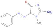 4H-Imidazol-4-one, 2-amino-1,5-dihydro-1-methyl-5-(phenylazo)-