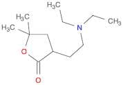 2(3H)-Furanone, 3-[2-(diethylamino)ethyl]dihydro-5,5-dimethyl-