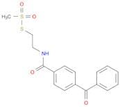 Benzophenone-4-carboxamidoethyl Methanethiosulfonate