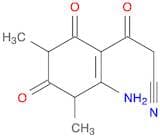 3-(6-Amino-1,3-dimethyl-2,4-dioxo-1,2,3,4-tetrahydro-5-pyrimidinyl)-3-oxopropanenitrile