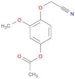 2-(4-ACETOXY-2-METHOXYPHENOXY)-ACETONITRILE