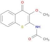 Acetamide, N-(3-methoxy-4-oxo-4H-1-benzothiopyran-2-yl)-