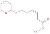 3-Hexenoic acid, 6-[(tetrahydro-2H-pyran-2-yl)oxy]-, methyl ester, (Z)-