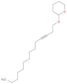 2H-Pyran, tetrahydro-2-(3-tetradecynyloxy)-