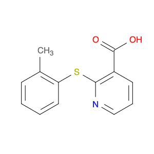 3-Pyridinecarboxylic acid, 2-[(2-methylphenyl)thio]-