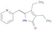 2H-Pyrrol-2-one, 3,4-diethyl-1,5-dihydro-5-(2-pyridinylmethylene)-