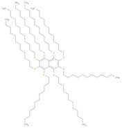Naphthalene, octakis(dodecylthio)-
