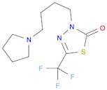 1,3,4-Thiadiazol-2(3H)-one, 3-[4-(1-pyrrolidinyl)butyl]-5-(trifluoromethyl)-
