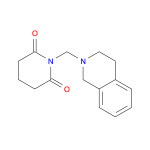 2,6-Piperidinedione, 1-[(3,4-dihydro-2(1H)-isoquinolinyl)methyl]-