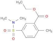 Benzoic acid, 5-[(dimethylamino)sulfonyl]-2-methyl-, ethyl ester