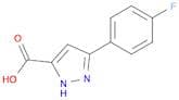 5-(4-Fluoro-phenyl)-2H-pyrazole-3-carboxylic acid