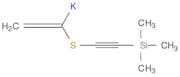 Potassium, [1-[[(trimethylsilyl)ethynyl]thio]-1,2-propadienyl]-