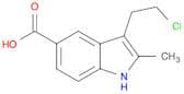 3-(2-Chloroethyl)-2-methyl-1H-indole-5-carboxylic acid