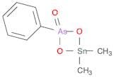 1,3,2,4-Dioxarsastannetane, 4,4-dimethyl-2-phenyl-, 2-oxide