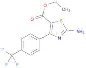 Ethyl 2-amino-4-(4-(trifluoromethyl)phenyl)thiazole-5-carboxylate