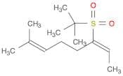 2,6-Octadiene, 6-[(1,1-dimethylethyl)sulfonyl]-2-methyl-, (E)-